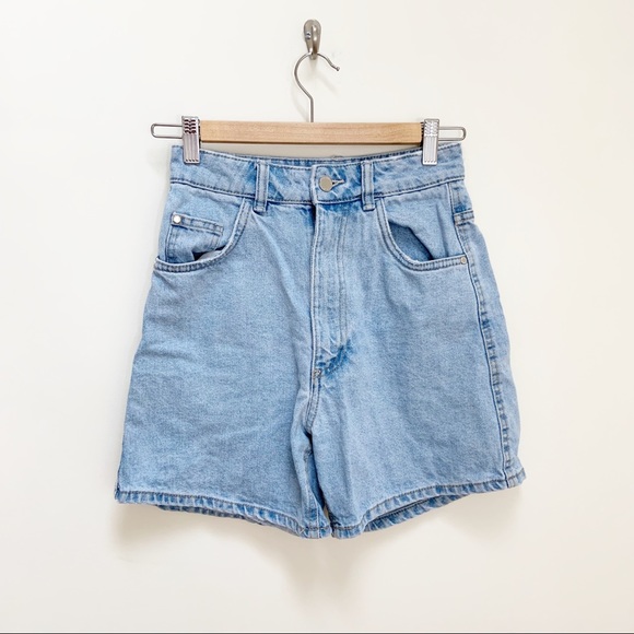 Zara Pants - Zara high waisted denim jeans shorts 00